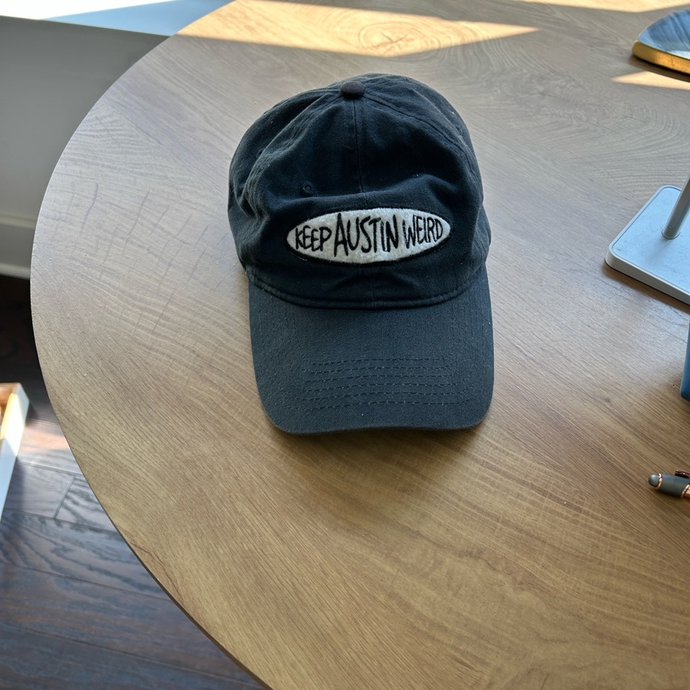 Navy 'Keep Austin Weird' Cap